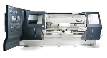 CNC Lathe, VDF 800 DUS, Big Bore CNC lathe CNC Lathe, VDF 800 DUS, Big Bore CNC lathe