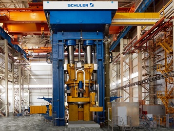 Schuler, largest hydraulic forging press Schuler, largest hydraulic forging press